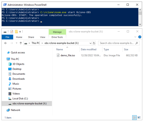Testing after rebboting